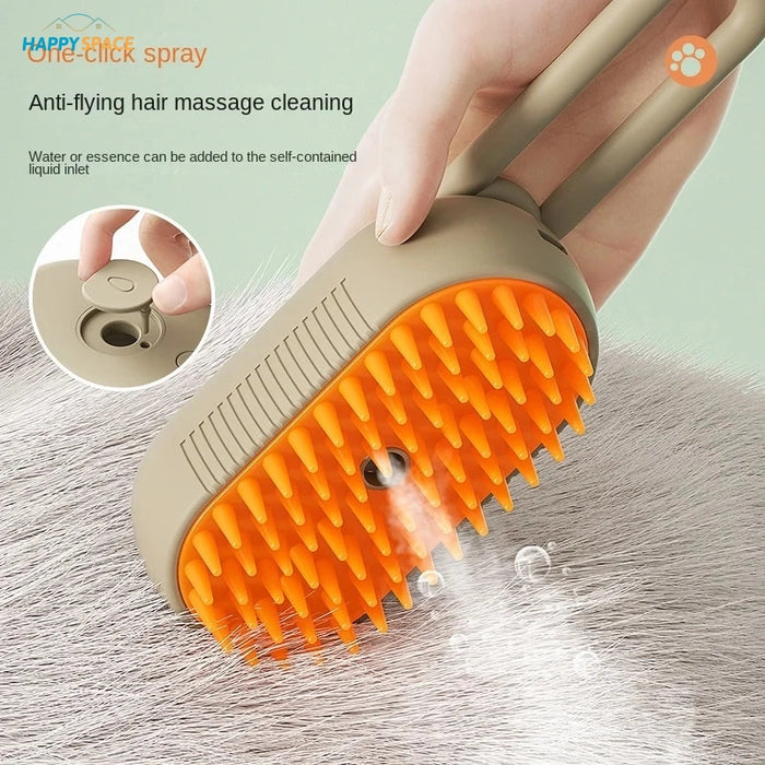 3 in 1 Pet Mist Brush for Cats or Dogs Pet Grooming & Hair Removal