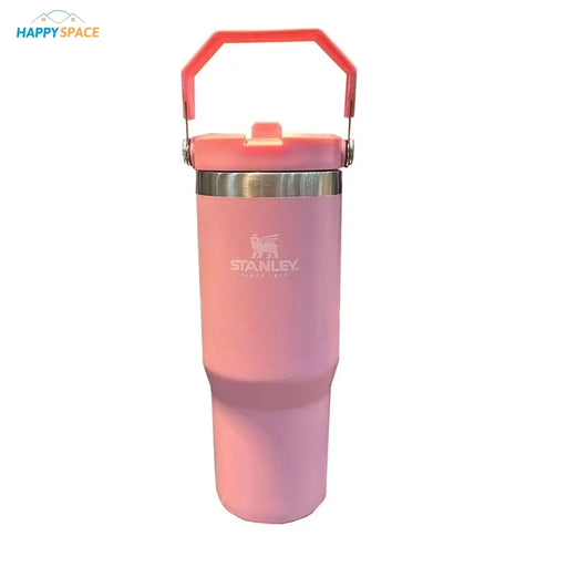 iceflow pink stanley tumbler cup