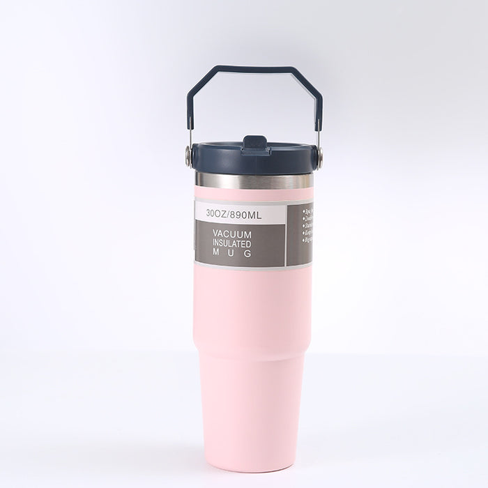 tumbler cup with handle lid